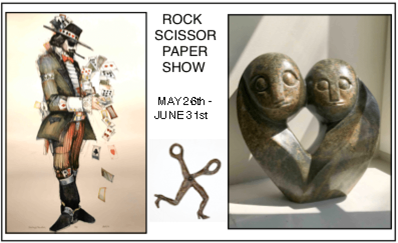 Rock sessor paper show.